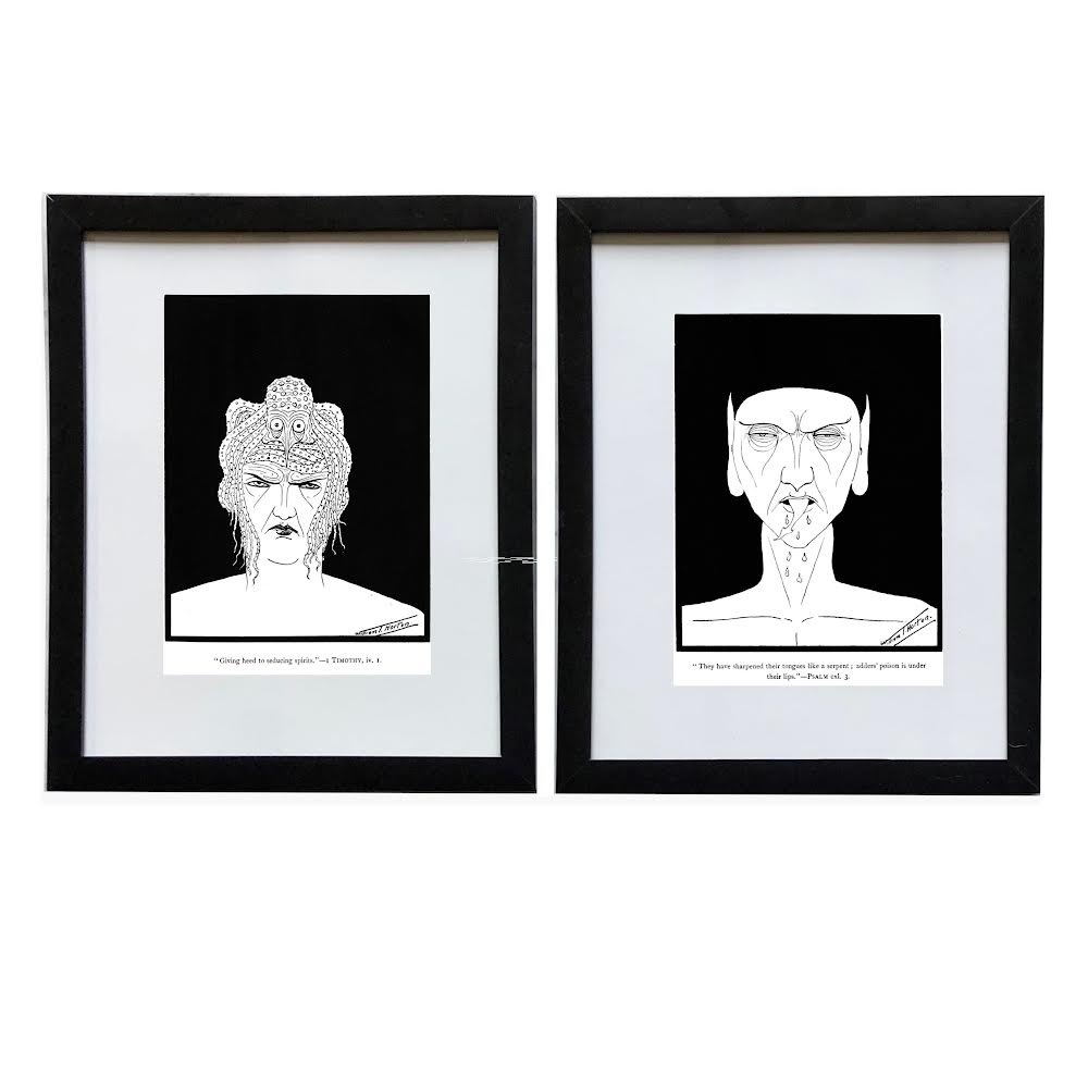 8x10 Framed William Horton Prints